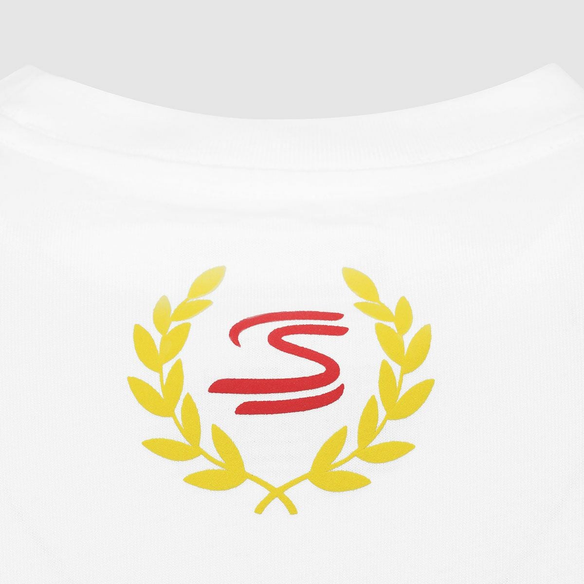 AyrtonSenna｜アイルトン・セナ エクストリーム オーバーサイズ セニーニャ グラフィック Tシャツ｜ホワイト｜モデル着用