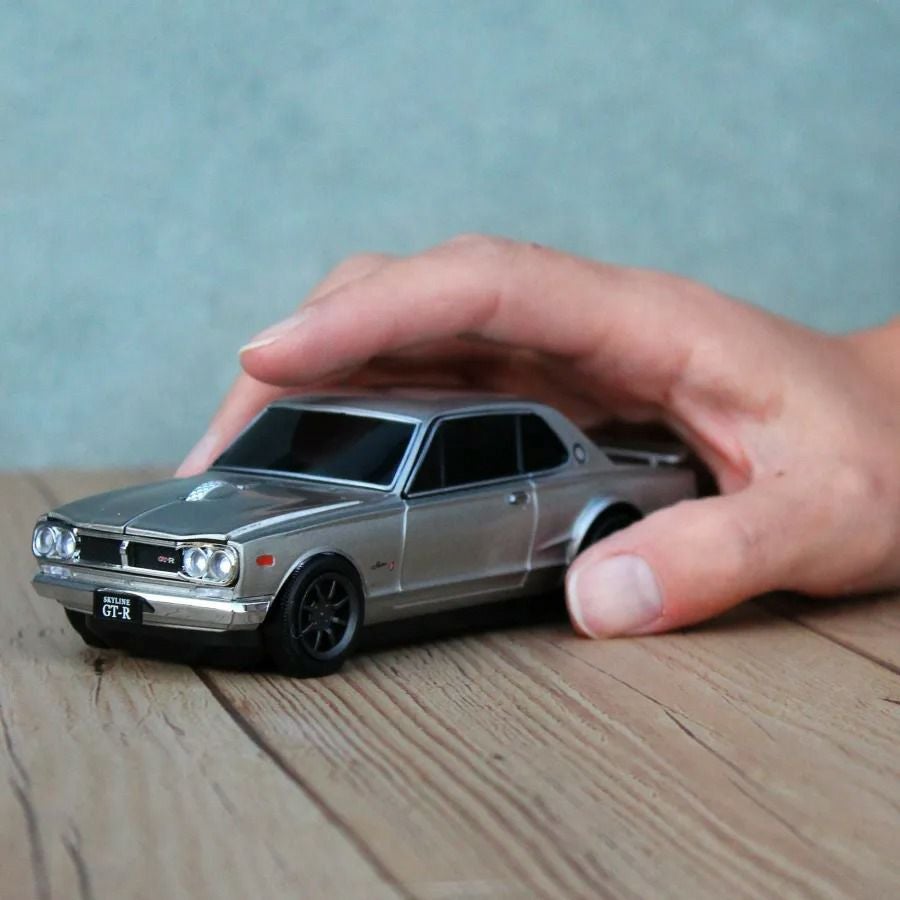 Cassette Car Products｜無線マウス 日産スカイライン 2000 GT-R（ハコスカ）｜その他雑貨｜ガンメタシルバー