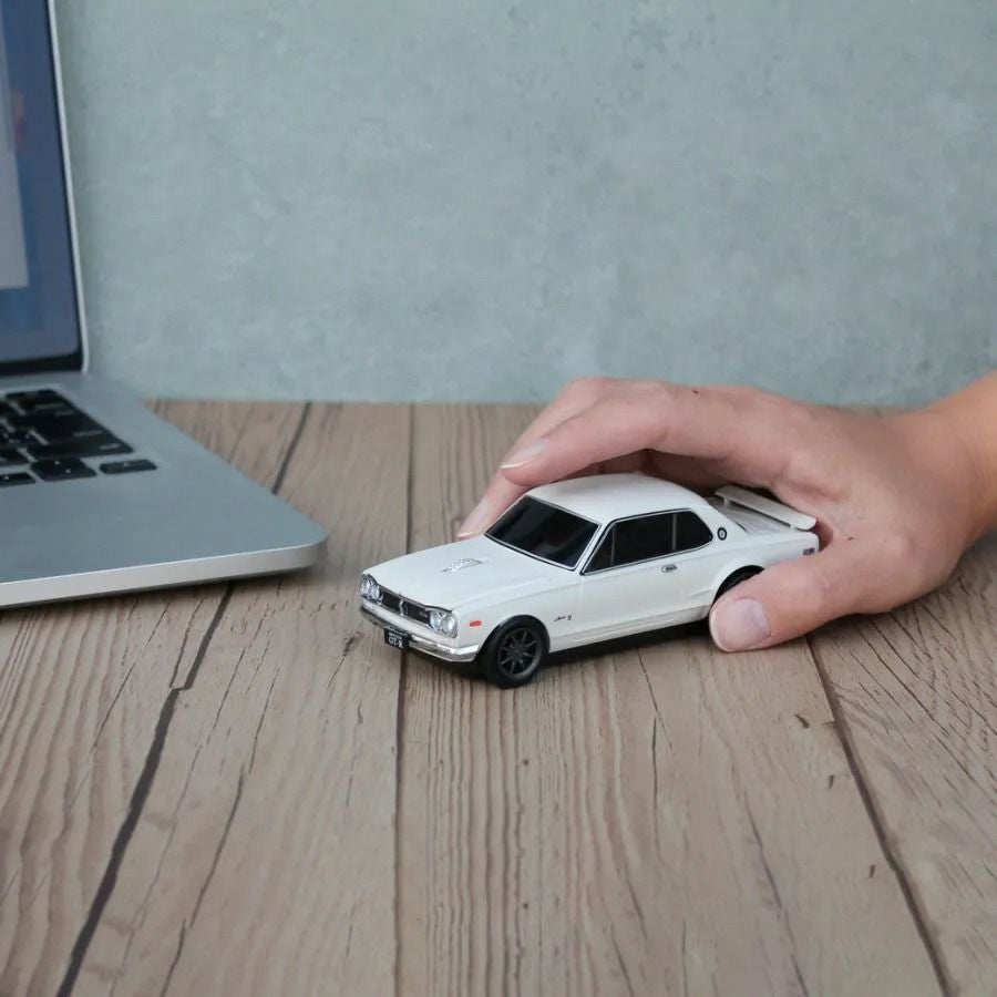 Cassette Car Products｜無線マウス 日産スカイライン 2000 GT-R（ハコスカ）｜その他雑貨｜ホワイト