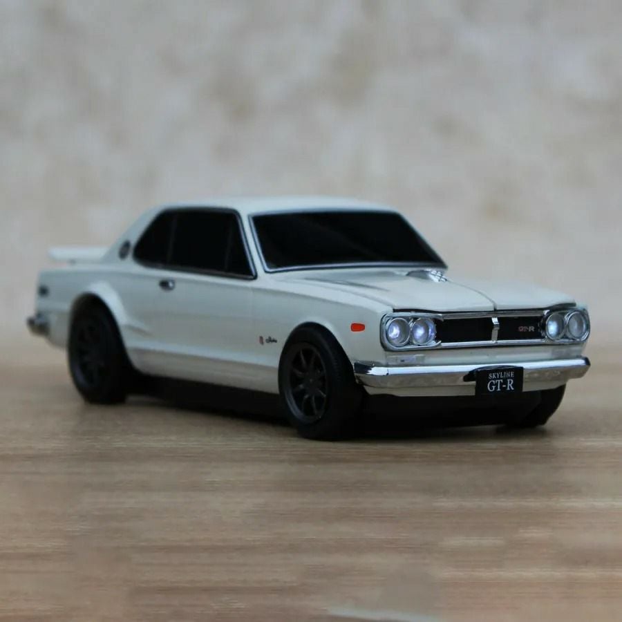 Cassette Car Products｜無線マウス 日産スカイライン 2000 GT-R（ハコスカ）｜その他雑貨｜ホワイト