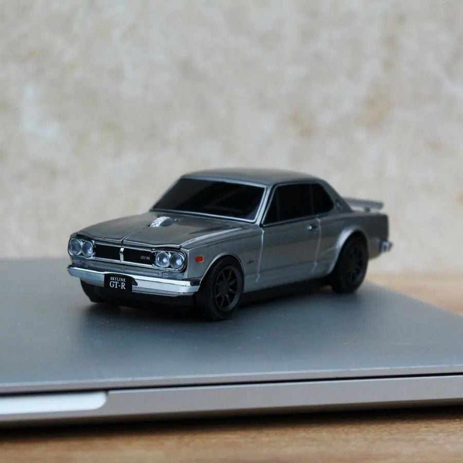 Cassette Car Products｜無線マウス 日産スカイライン 2000 GT-R（ハコスカ）｜その他雑貨｜ガンメタシルバー