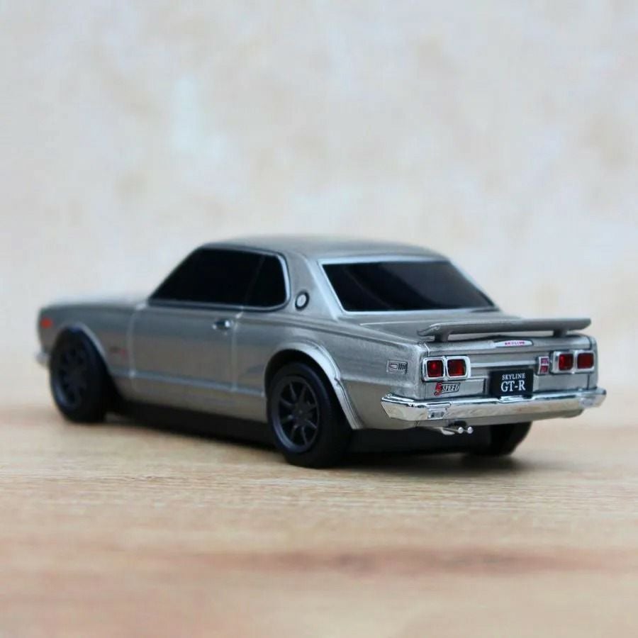 Cassette Car Products｜無線マウス 日産スカイライン 2000 GT-R（ハコスカ）｜その他雑貨｜ガンメタシルバー
