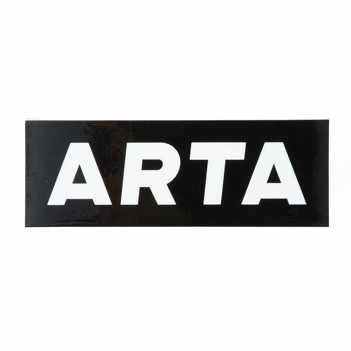 ARTA｜ARTAロゴ ステッカー Lサイズ｜ブラック
