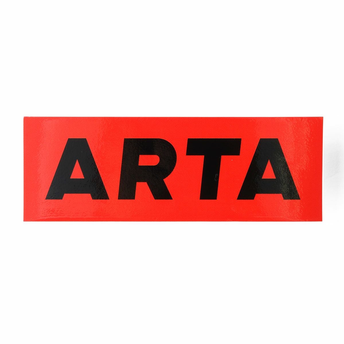 ARTA｜ARTAロゴ ステッカー Lサイズ｜レッド
