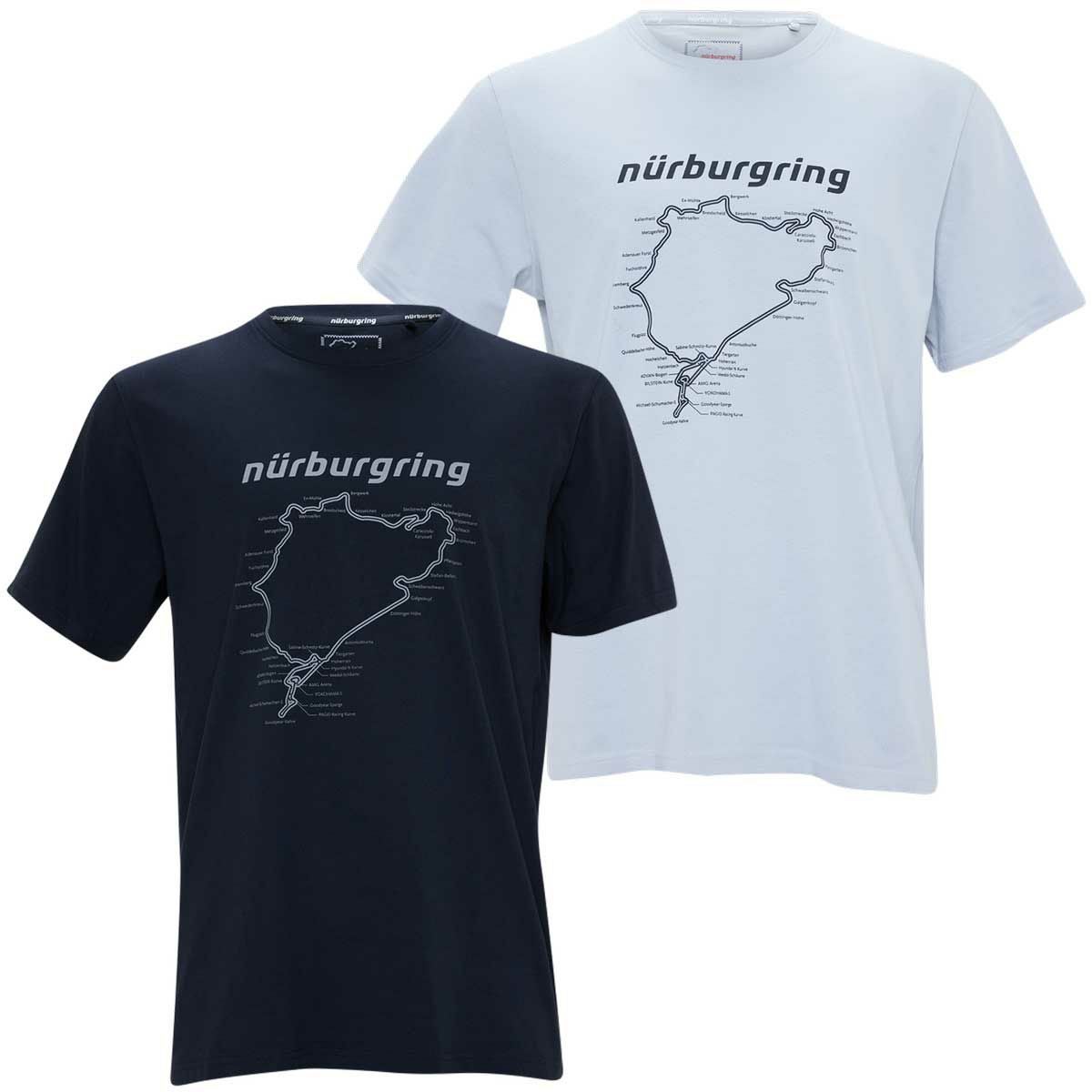 Nurburgring｜ニュルブルクリンク RACETRACK Tシャツ｜
