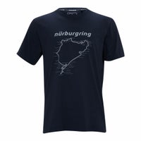 Nurburgring｜ニュルブルクリンク RACETRACK Tシャツ｜ブラック