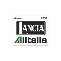 LANCIA｜ヴィンテージ ランチア アリタリア ステッカー 10 x 12 cm｜その他雑貨