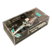 MINICHAMPS｜1/43 M-AMGペトロナスW13 ラッセル 2022ブラジルGP初優勝｜模型