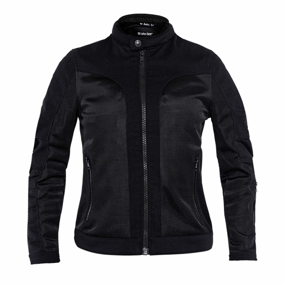 John Doe｜エアロ メッシュ ジャケット ウーマン｜ブラック