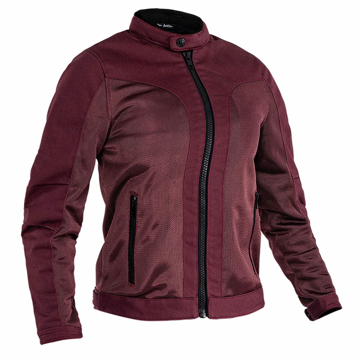 John Doe｜エアロ メッシュ ジャケット ウーマン｜ボルドー