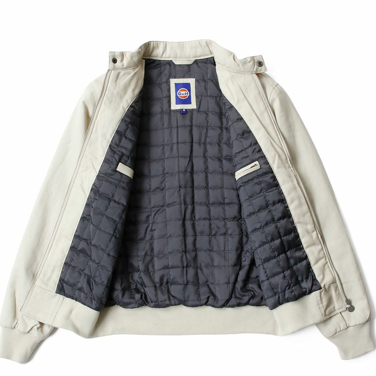 GULF｜ガルフ ディレニー ブルゾン｜アウター｜ライトベージュ