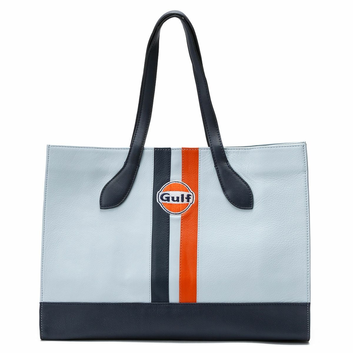 GULF｜ガルフ ショッピングバッグ｜トートバッグ｜ライトブルー