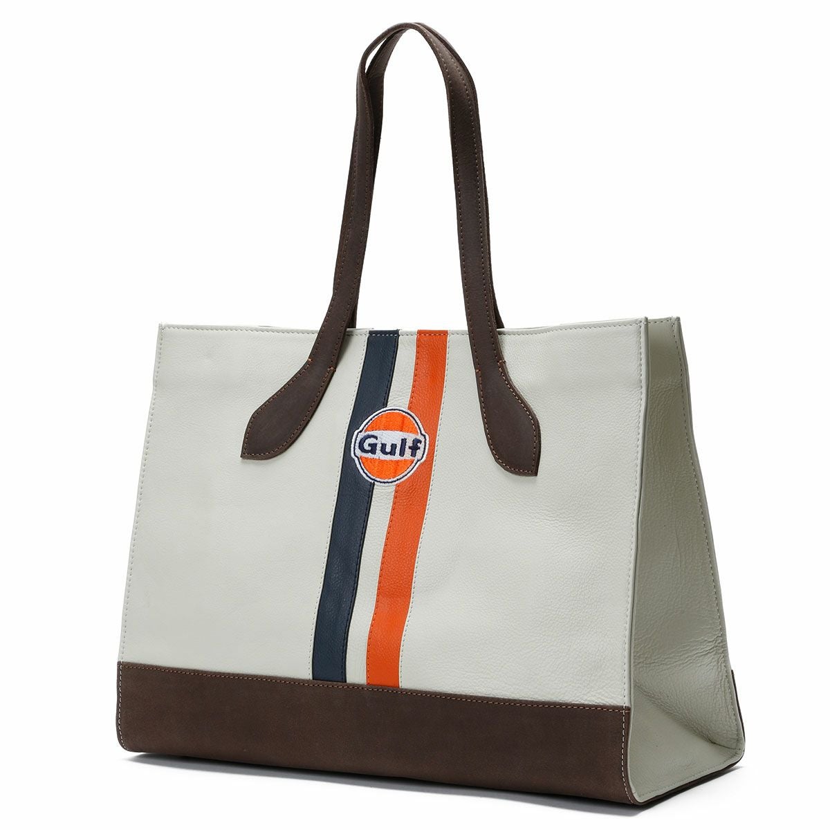 GULF｜ガルフ ショッピングバッグ｜トートバッグ｜ライトベージュ