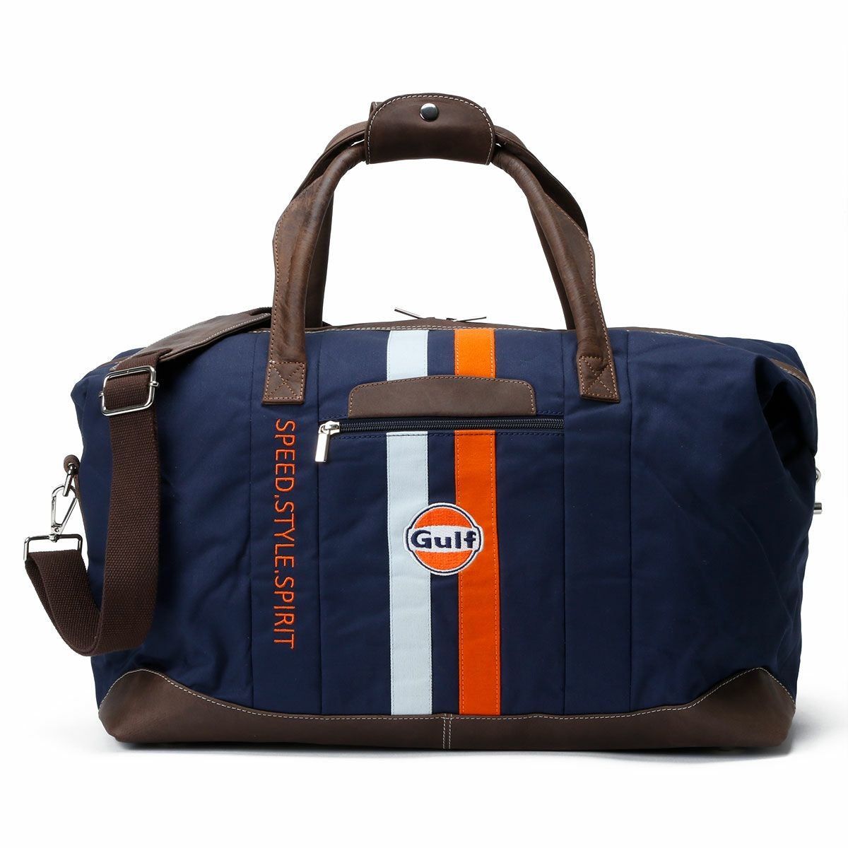 GULF｜ガルフ キャンバス トラベルバッグ ビッグ｜ボストンバッグ｜ネイビー