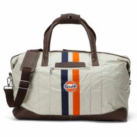 GULF｜ガルフ キャンバス トラベルバッグ ビッグ｜ボストンバッグ｜ライトベージュ