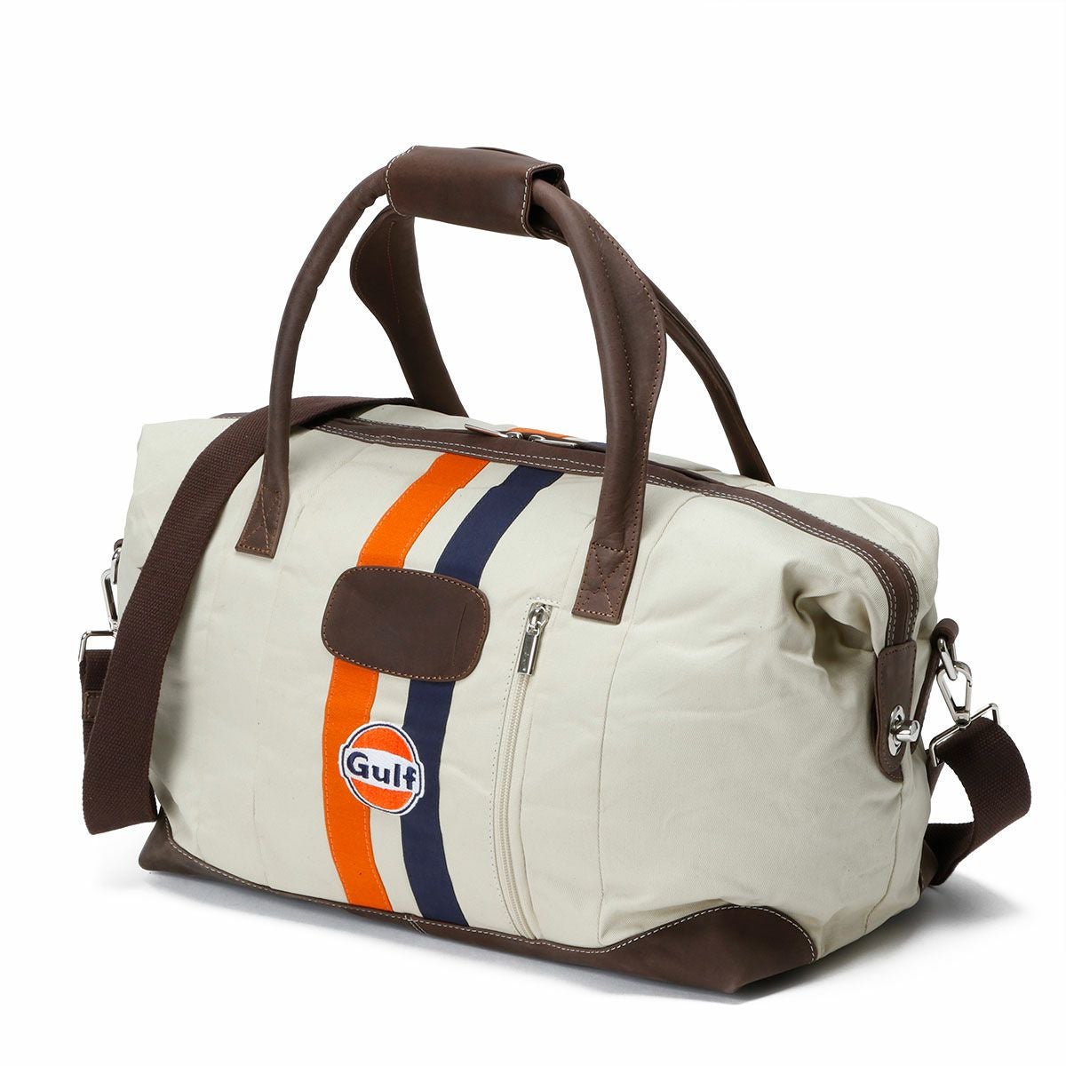 GULF｜ガルフ キャンバス トラベルバッグ ミディアム｜ボストンバッグ｜ライトベージュ