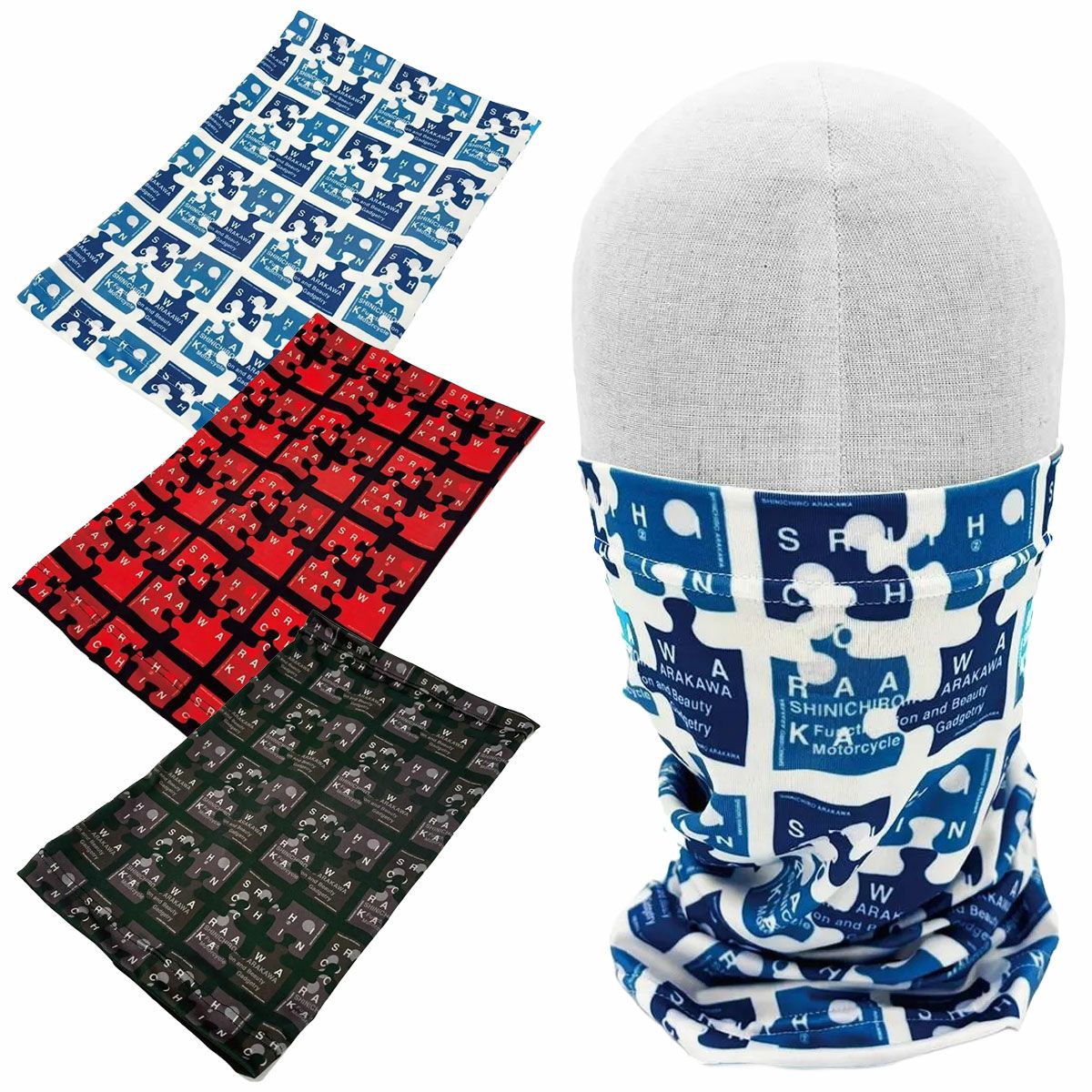 SHINICHIRO ARAKAWA｜スポーツマスク チューボ パズル｜ネックカバー