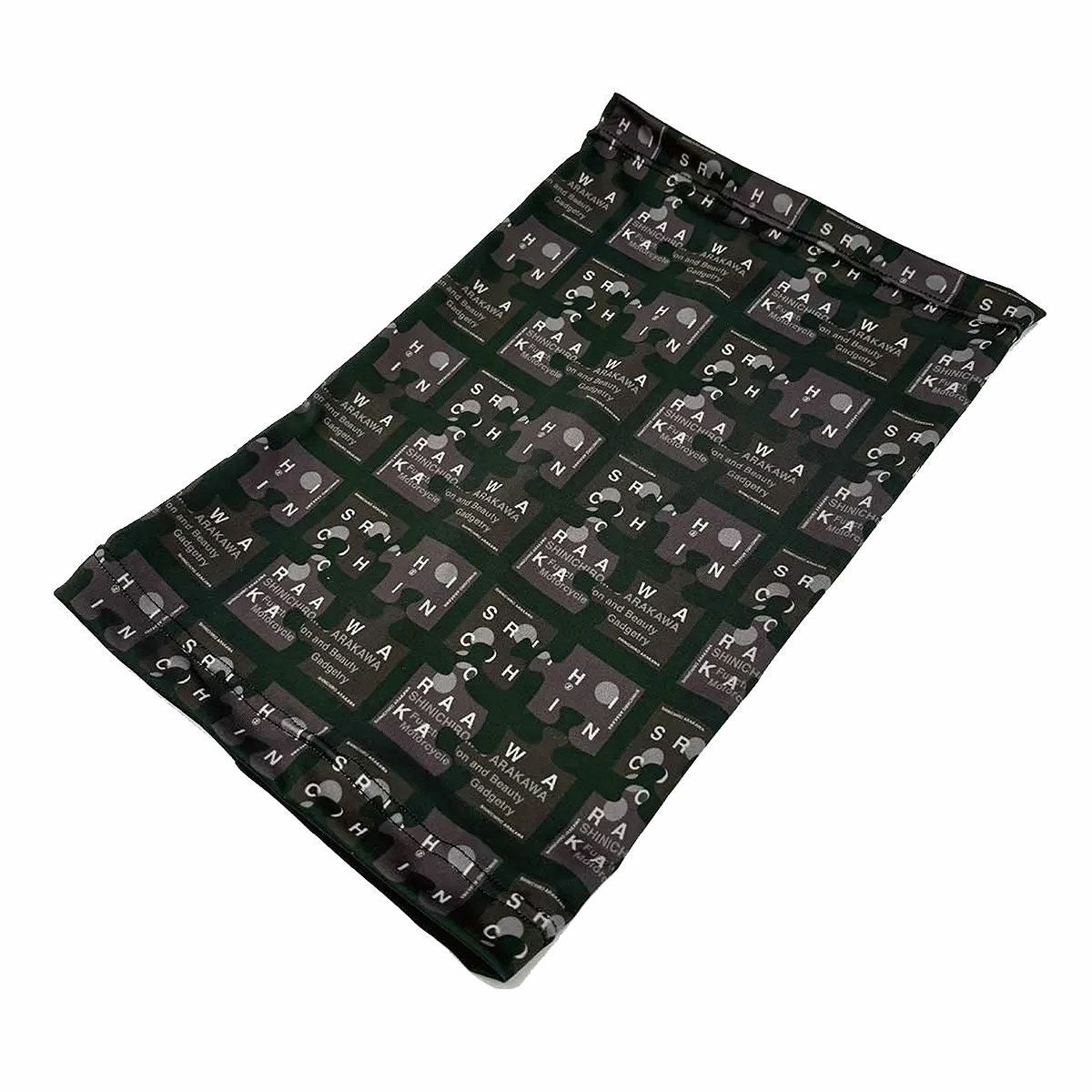 SHINICHIRO ARAKAWA｜スポーツマスク チューボ パズル｜ネックカバー｜ブラック