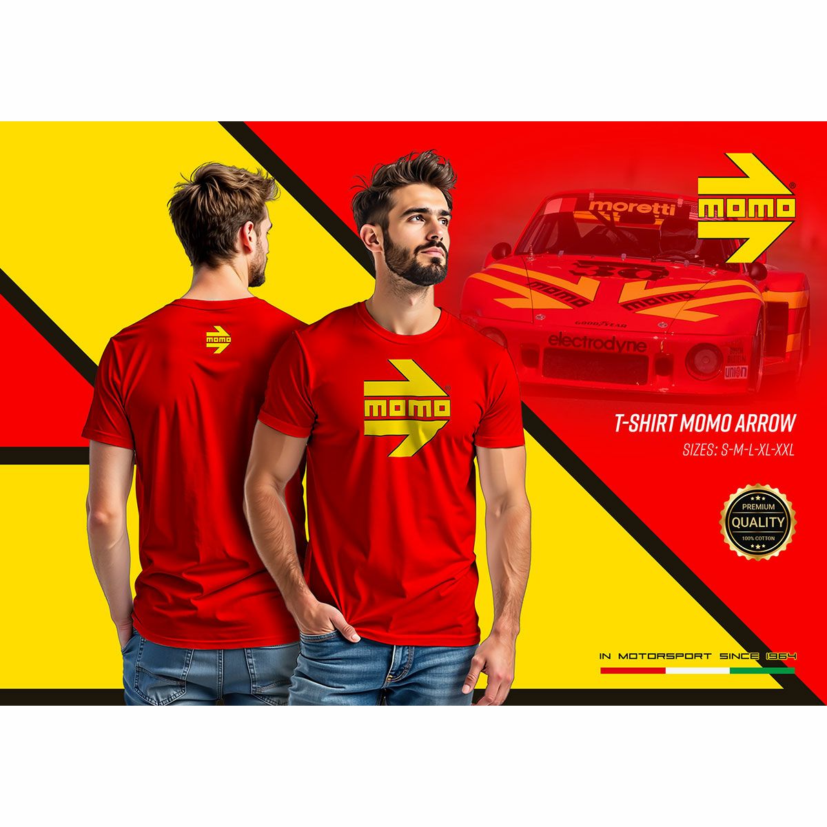 モモ アロー レッド Tシャツ | モトーリモーダ公式オンラインショップ モモ アロー レッド Tシャツ | モトーリモーダ公式オンラインショップ