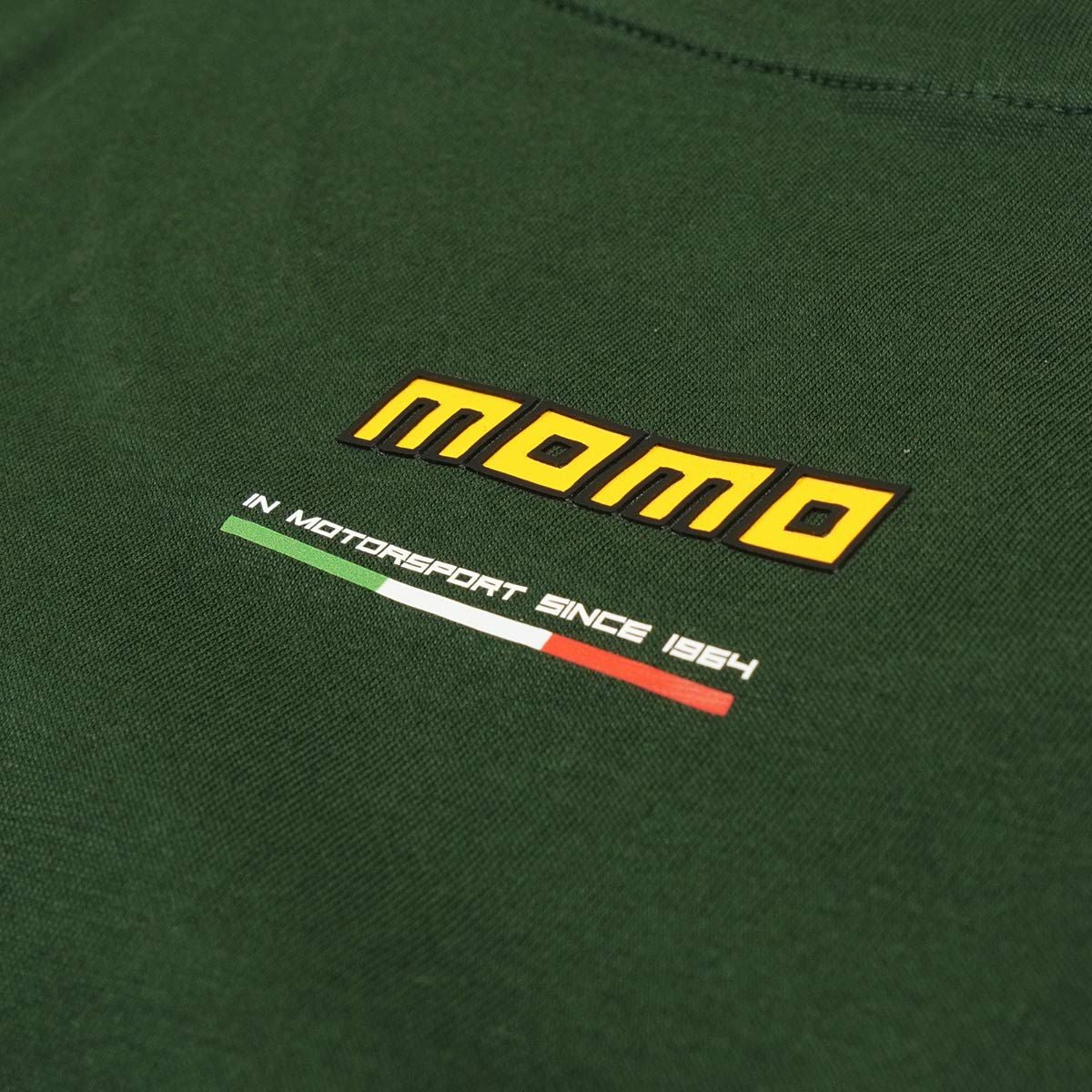 MOMO｜モモ ヘリテージ グリーン Tシャツ｜グリーン