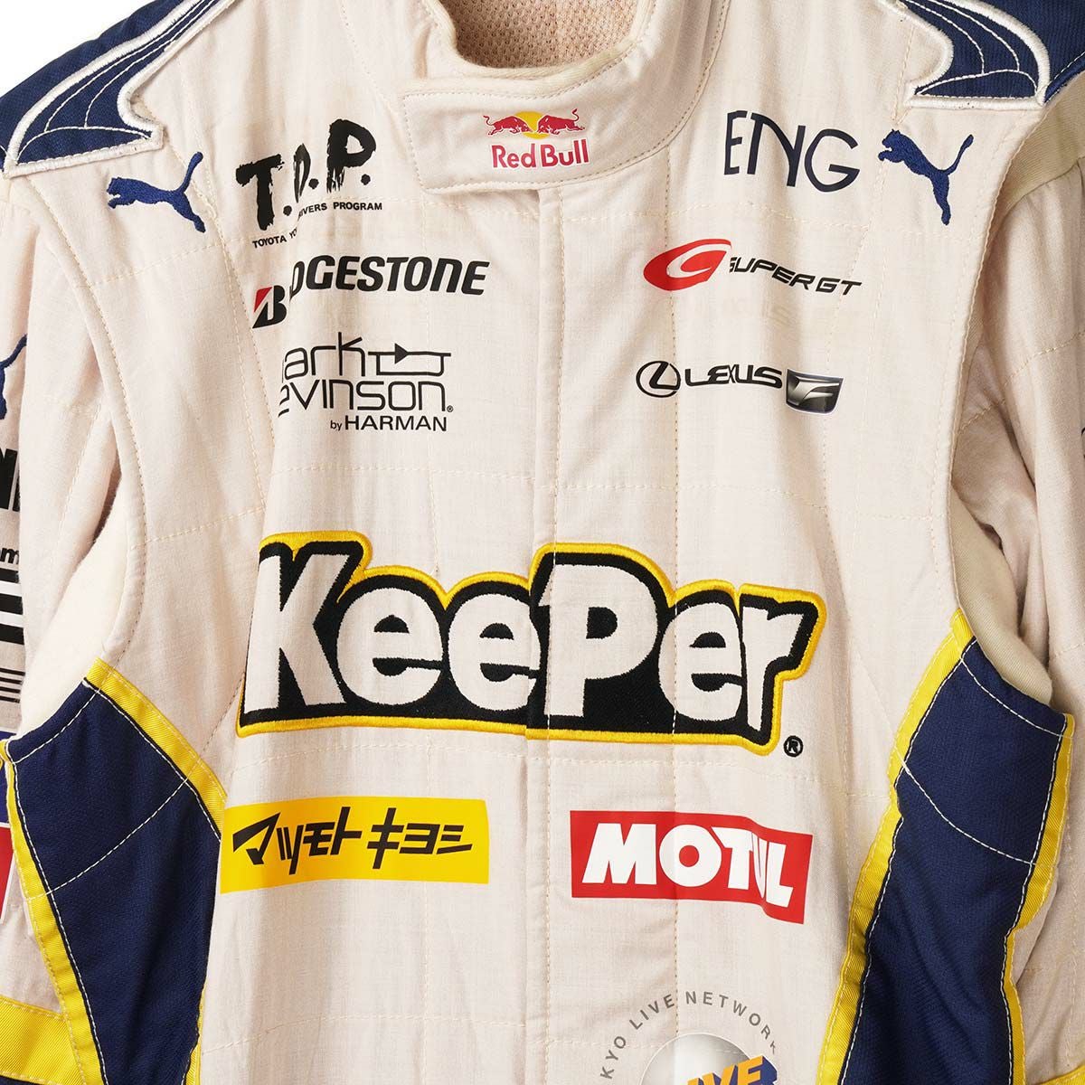 GT2018KEEPER 平川亮選手着用 レーシングスーツ | モトーリモーダ公式