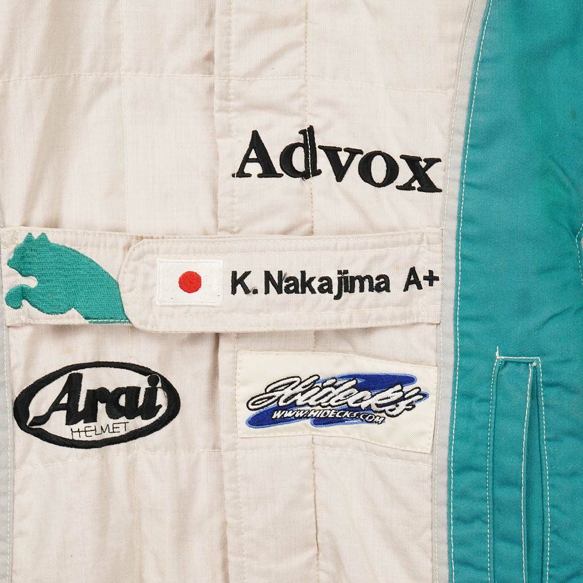 TOM’S｜SF PETRONAS 中嶋一貴選手着用 レーシングスーツ｜アウター