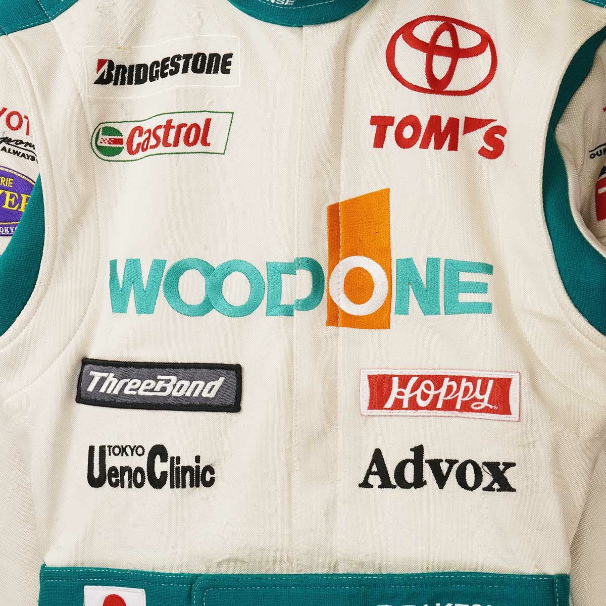 TOM’S｜GT2004WOODONE 土屋武士選手着用 レーシングスーツ｜アウター