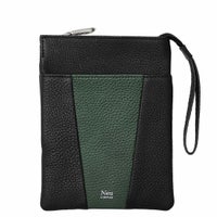 neuinteresse｜ドリフトキング ミニショルダーバッグ｜ブラック×グリーン