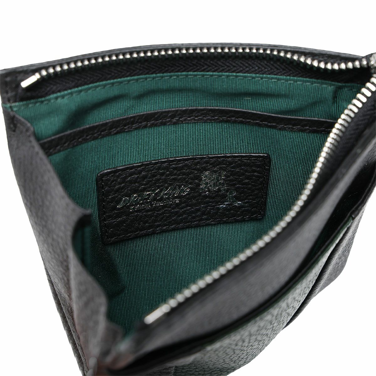 neuinteresse｜ドリフトキング ミニショルダーバッグ｜ブラック×グリーン