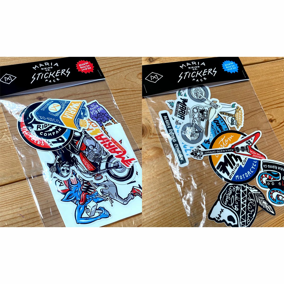 Maria Riding Company｜ステッカー パック｜