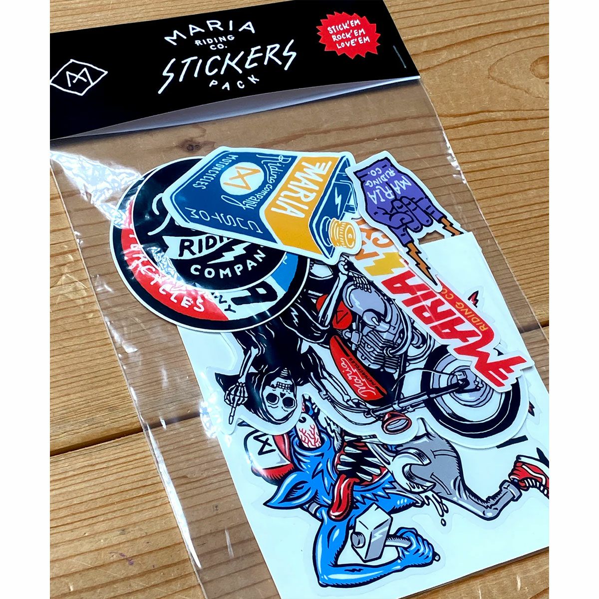 ステッカー パック | モトーリモーダ公式オンラインショップ
