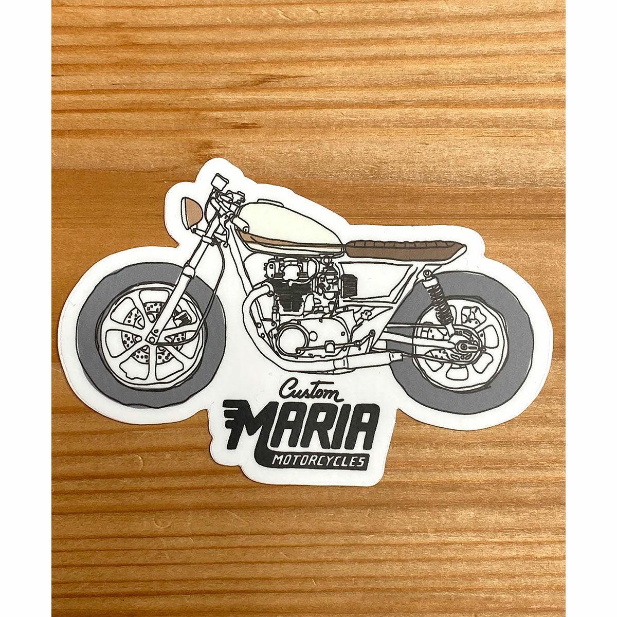 Maria Riding Company｜ステッカー パック｜ブルーパック