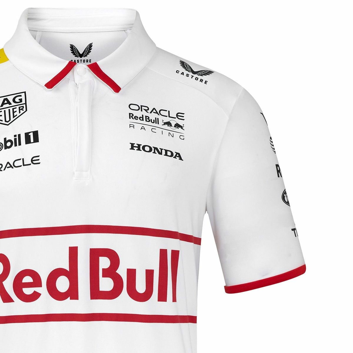 Red Bull Racing｜オラクル レッドブル レーシング 日本GP レプリカ チーム ポロシャツ 2025｜ポロシャツ｜ホワイト