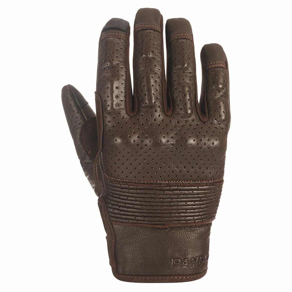 PANDO MOTO｜オニキス グローブ 02｜3シーズン｜ブラウン