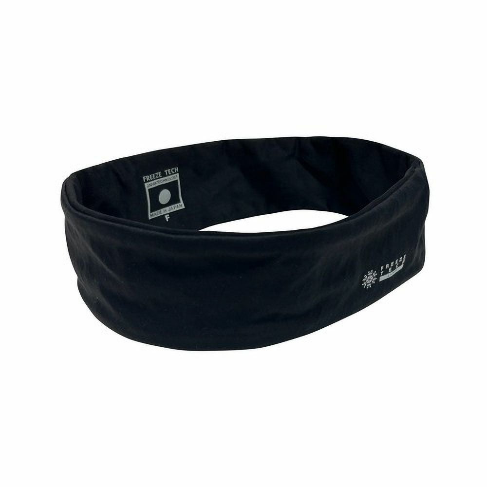 氷撃 冷感ヘッドバンド Black LIDEF FREEZE TECH ACCESSORY LINE