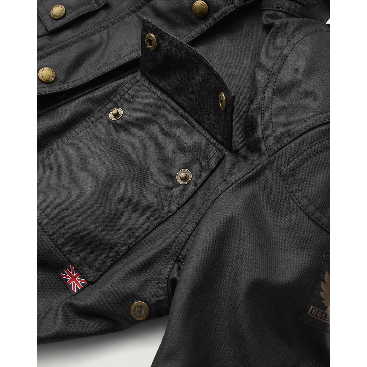 BELSTAFF｜トライアルマスター モーターサイクル ジャケット ウーマン｜ファブリック｜ブラック