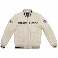 CLASSIC LEGEND MOTORS｜キャロル シェルビー ”ダラス” ブルゾン｜レザー｜エクリュ