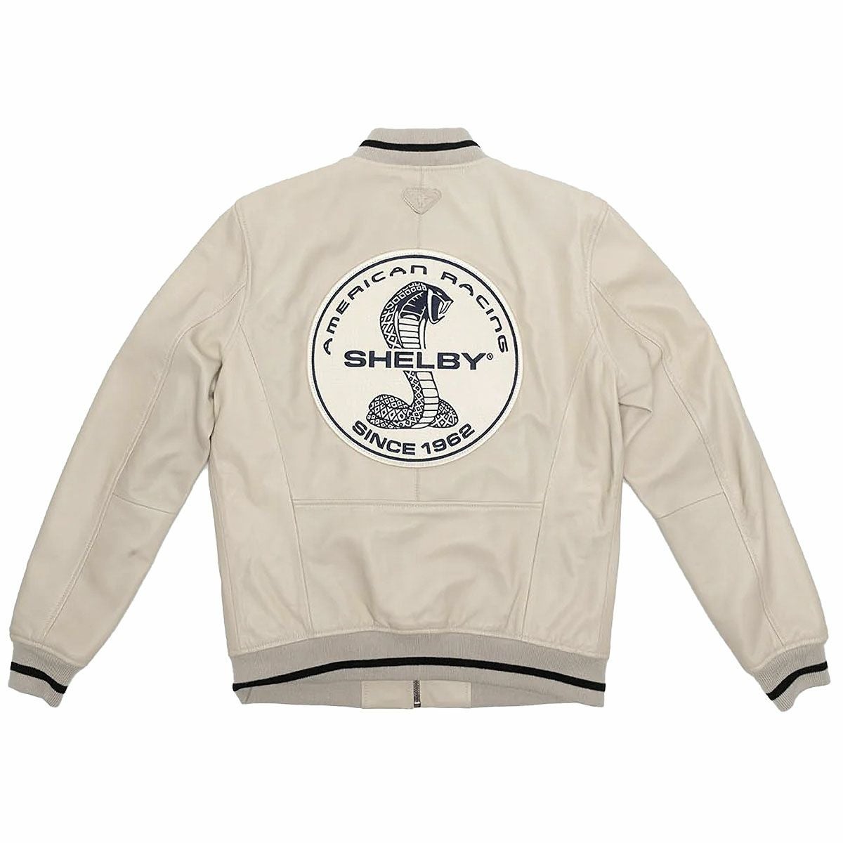 CLASSIC LEGEND MOTORS｜キャロル シェルビー ”ダラス” ブルゾン｜レザー｜エクリュ