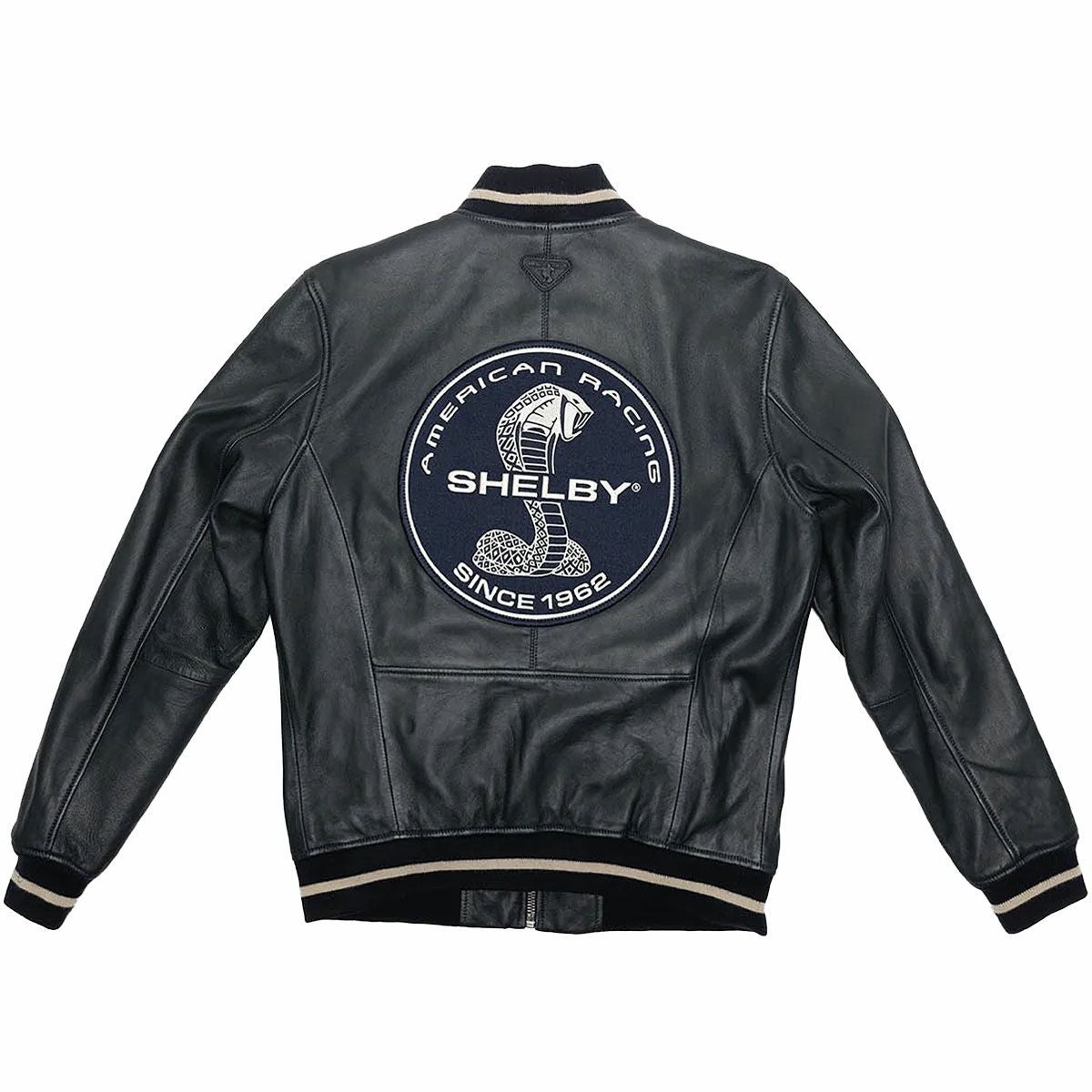 CLASSIC LEGEND MOTORS｜キャロル シェルビー ”ダラス” ブルゾン｜レザー｜マリンブルー