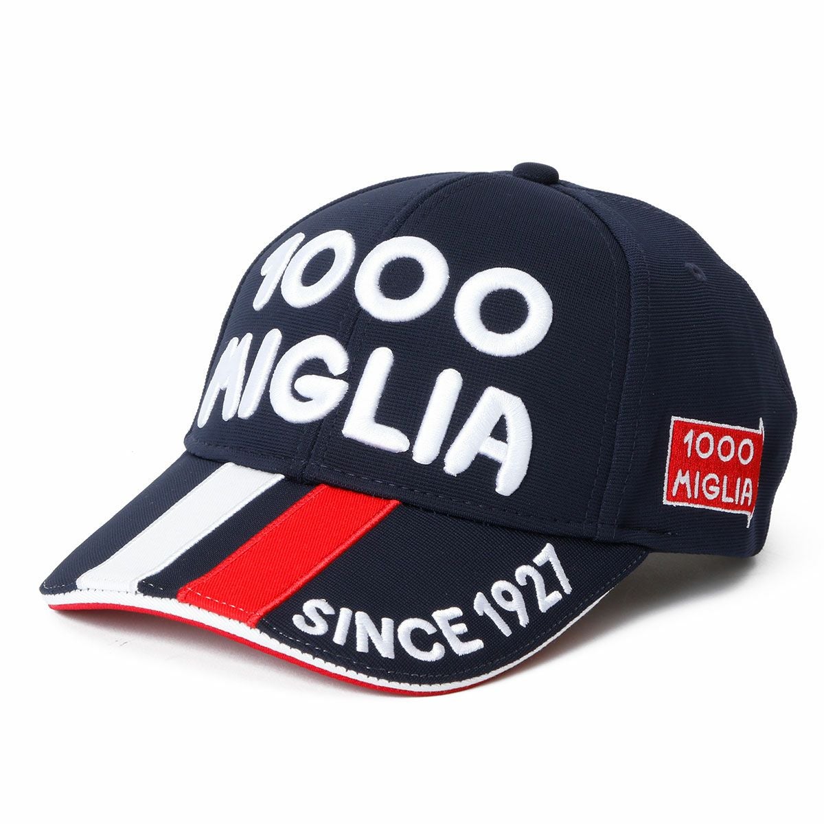 Mille Miglia｜ミッレミリア 3D ロゴ キャップ｜帽子｜ネイビーブルー