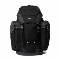 Replay｜ロウデニム バックパック｜バッグ｜グラナイトグレー×ブラック