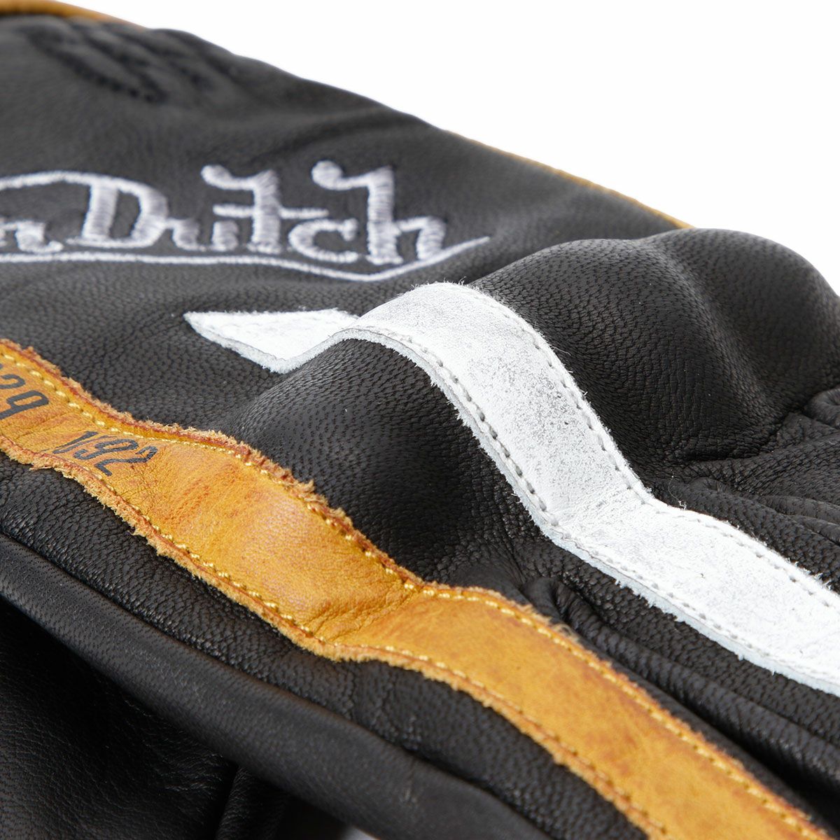 helstons｜ホーク グローブ × ボンダッチ｜3シーズン｜ブラック×ゴールド×ホワイト