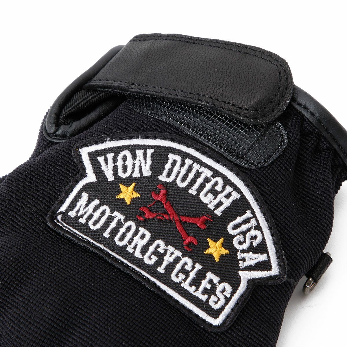 helstons｜キー グローブ × ボンダッチ｜3シーズン｜ブラック×ホワイト