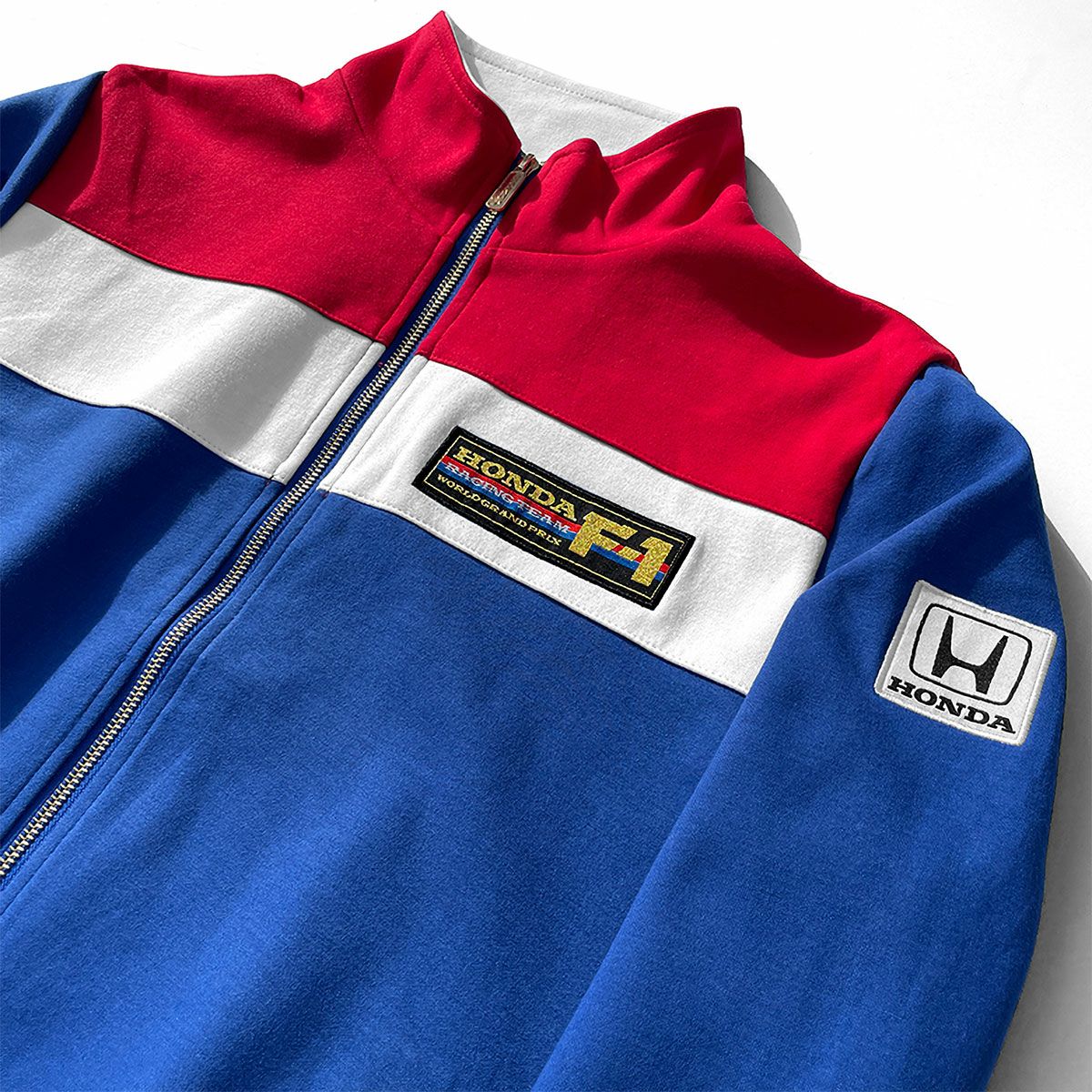 HONDAレーシングチーム ジャンパー L タグ付 DEADSTOCK 1983 ホンダ F1 レーシング チーム ジッパージャケット