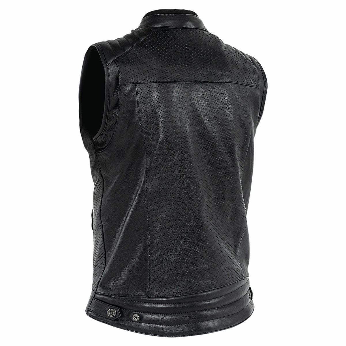 John Doe｜ストーム レザー ベスト｜トップス｜ブラック