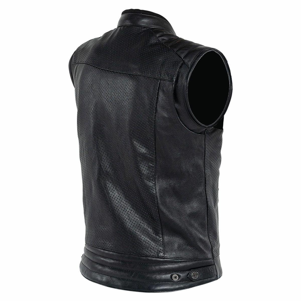 John Doe｜ストーム レザー ベスト｜トップス｜ブラック