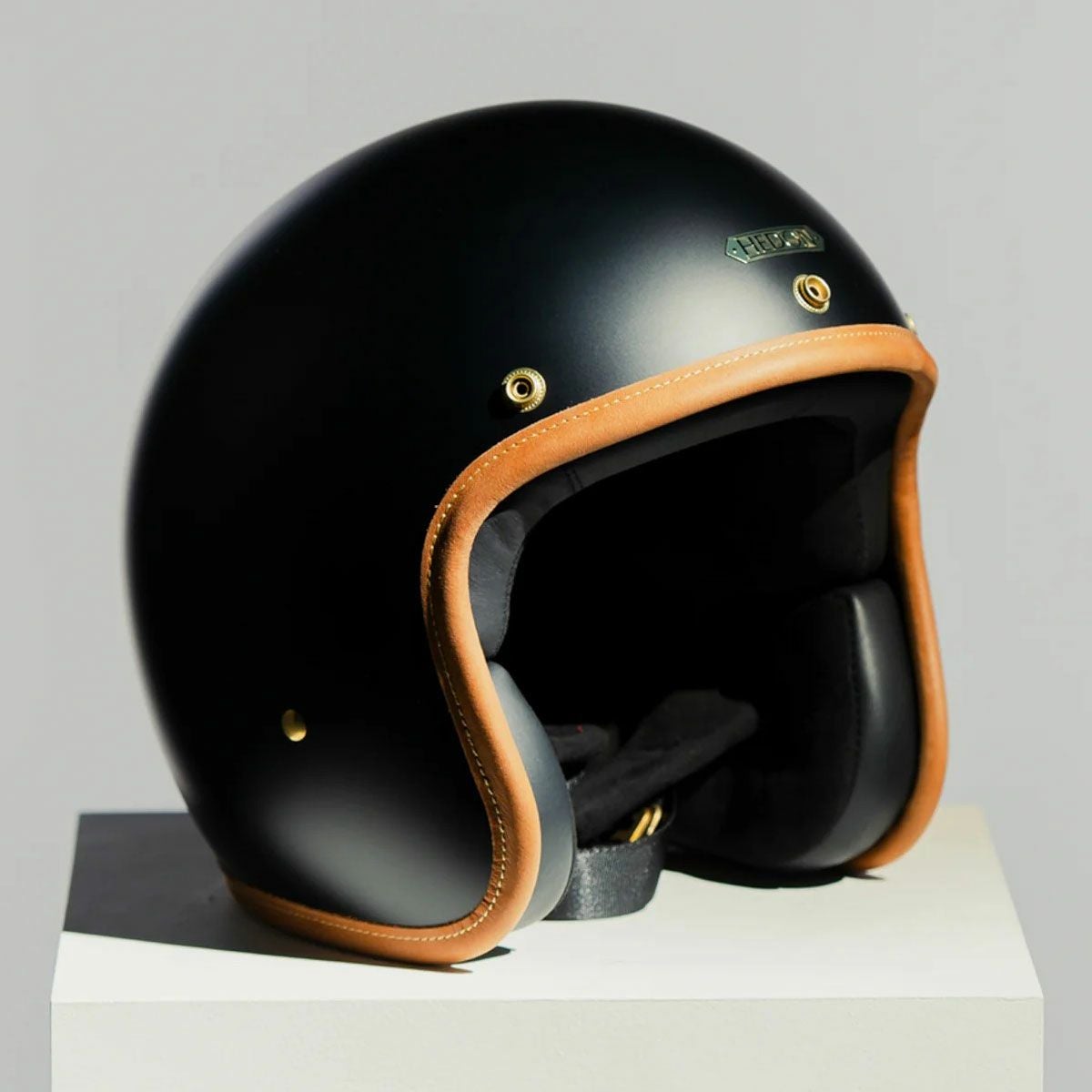 HEDON｜ヘドニスト ステイブル ブラック オープンフェイス ヘルメット｜ジェット｜ステイブルブラック