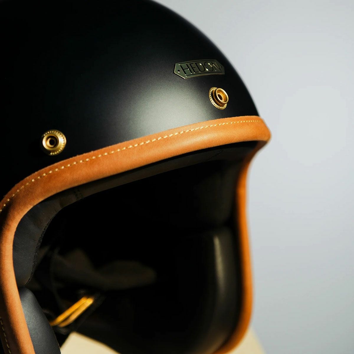 HEDON｜ヘドニスト ステイブル ブラック オープンフェイス ヘルメット｜ジェット｜ステイブルブラック