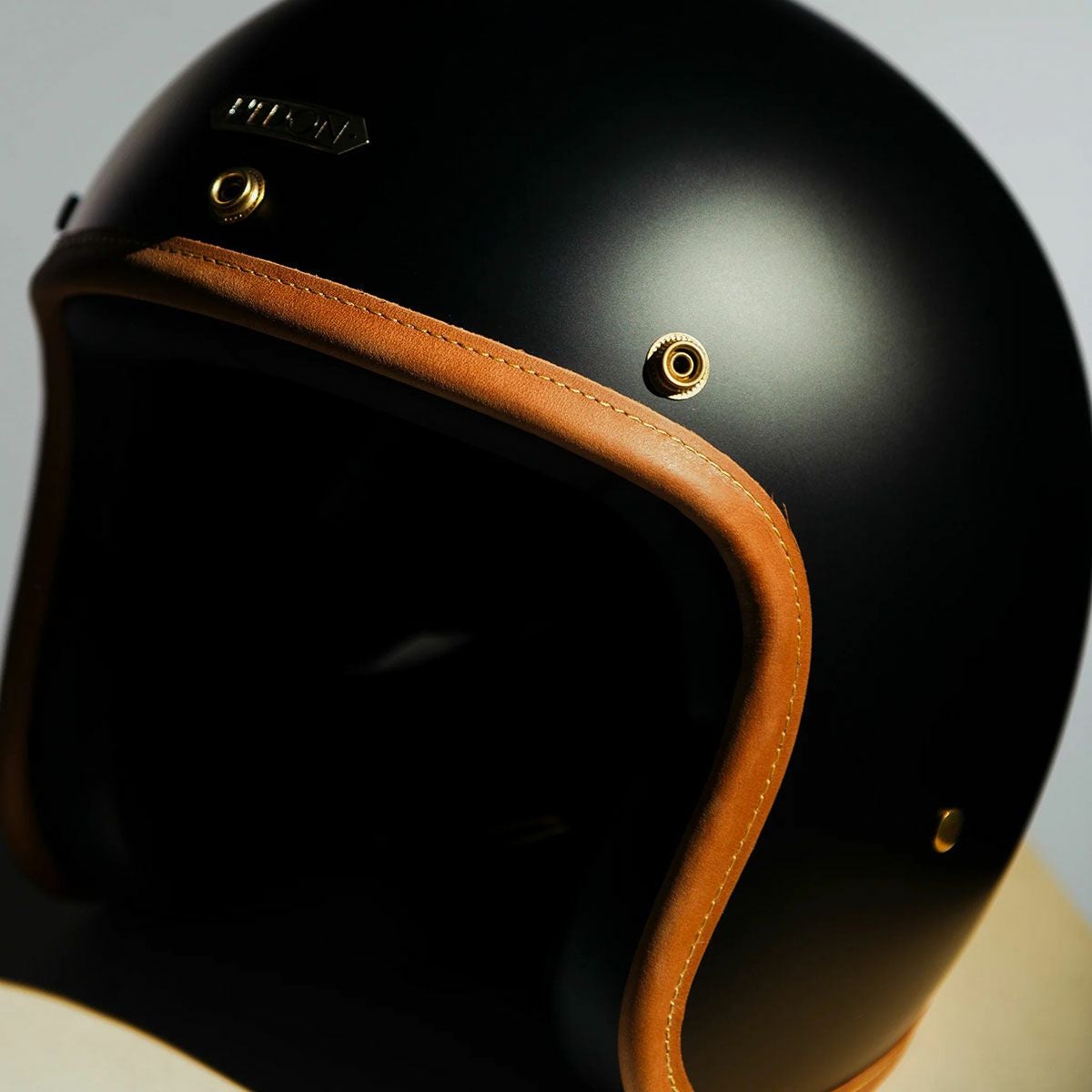 HEDON｜ヘドニスト ステイブル ブラック オープンフェイス ヘルメット｜ジェット｜ステイブルブラック