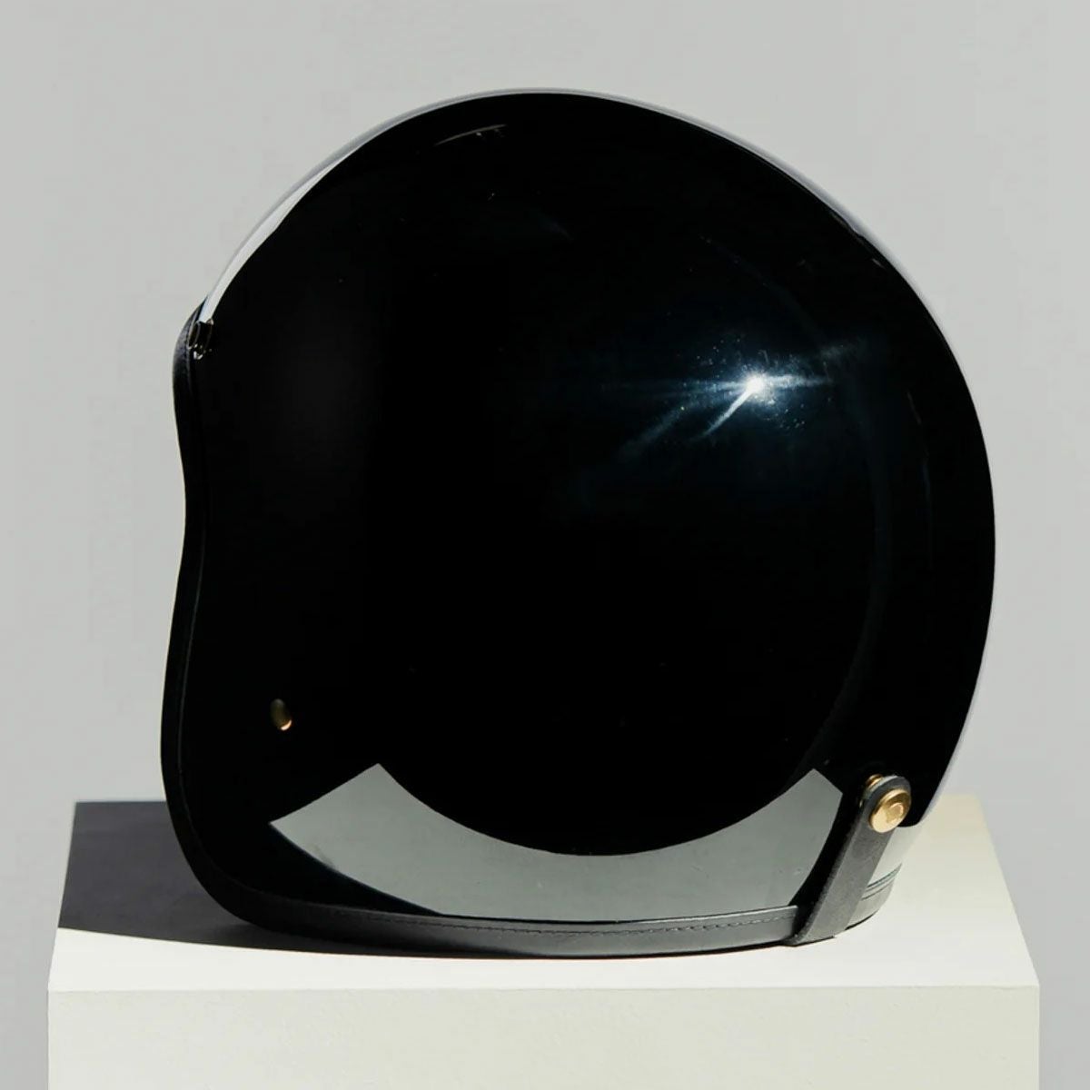 HEDON｜ヘドニスト シグネイチャー ブラック オープンフェイス ヘルメット｜ジェット｜ブラック